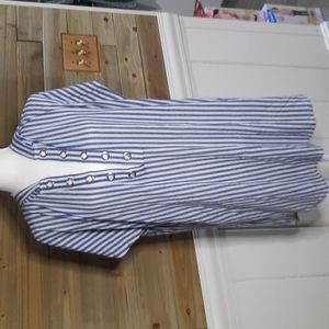 EUC Time Tru Ladies Swimsuit Cover-up  12 to 14